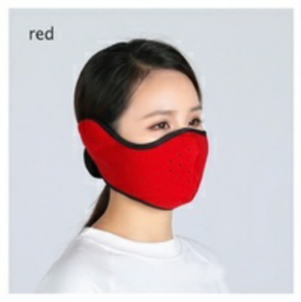 Facemask fleece reversible